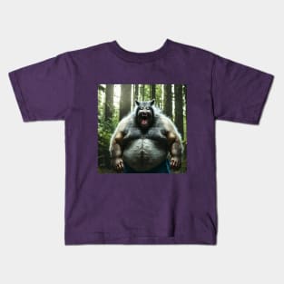 Werewolf Who Ate The Whole Village Kids T-Shirt